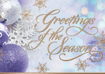 Golden Whisper Holiday Cards