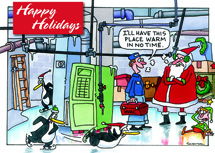 Warm in No Time Holiday Cards