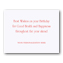 Colorful Wishes Stamped Birthday Greeting Cards